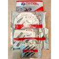 Total Brand - Premium Quality Chain sprocket Kit for CG125 Bike. 