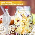 Brew Airlock Kit Plastic Wine Airlock 6 Airlocks and 12 Sealing Rings for Fermenting, Brewing, Beer, Wine, Sauerkraut. 