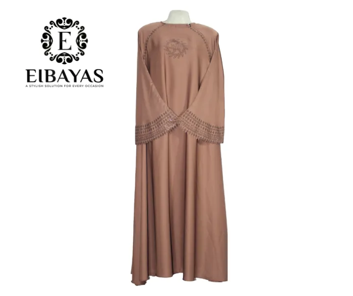 EIBAYAS%20-%20Umbrella%20Maxi%20Style%20Abaya%20Material%20Nida%20Fabric%20100%25%20Black%20Nug%20Bazu%20Design%20for%20Girls%20And%20Woman%20With%20Fast%20Delivery%20-%20Image%203