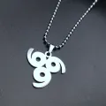 Hip Hop Rapper Juice Wrld 999 Necklace Stainelss Steel Letter Name Heart Pendants Necklaces Fans Memorial Jewelry Gifts. 