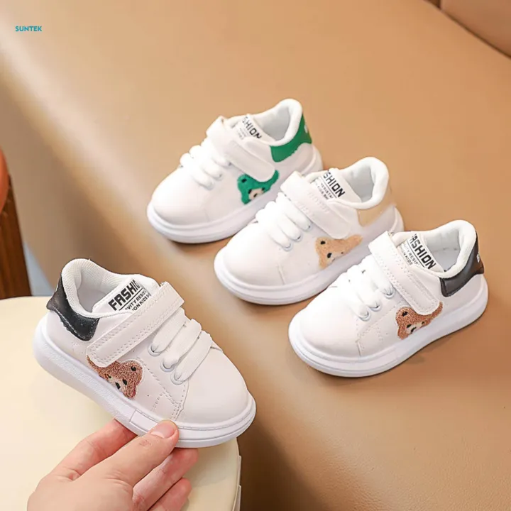 Infant%20Sneakers%20Babies%20Flat%20Shoes%20Lightweight%20Soft%20PU%20Leather%20Waterproof%20Versatile%20Shoes%20Soft%20Bottom%20Shoes%20for%20Kids%20Baby%20Boys%20Girls%20,%20green,%2018cm%20-%20Image%203