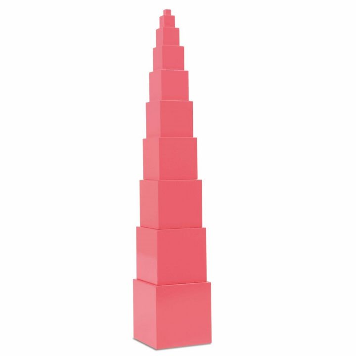 Montessori Pink Tower (Premium Quality)