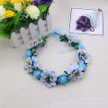 Baby Girls Floral Crown Headband – Adjustable Flower Wreath for Ages 1-10. 