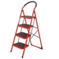 4 Steps Anti-Skid Iron Ladder Dormitory Stepladders Courtyard Repair Ladder Family Ladder Stool/Pedal. 