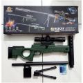 Sniper ToyGun with Water absorbent Bullets For Kids Design may vary. 