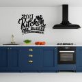 Elite Elegance  Extra Large Size Kitchen Metal Decor,My Kitchens My Rules Metal Wall Decor, Kitchen Sign, Metal Wall Art, Metal Wall Decor, Countertop Decor, Metal Signs, Metal House Sign, Metal Wall Hanging. 