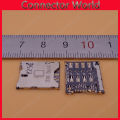 2pcs/ new For Xperia L L35 L35 C6503 L35 Sim Card ray S Soet Adapters Sim Card reader mro usb connector. 