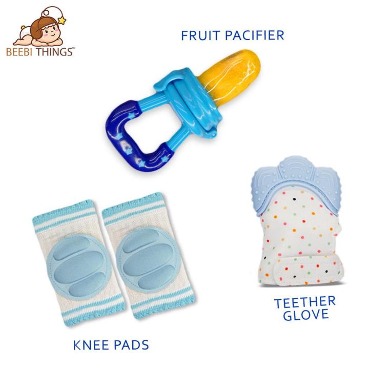 Set of 3 Premium Baby Knee Pad for Crawling - Comfortable and ...