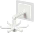 1pcs Rotating Folding Hook 360 degree Cabinet Hooks Self-Adhesive 180 degree Vertical Flip Hook for Home Kitchen Bathroom. 