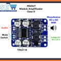 TPA3118 PBTL Class D Mono Digital Amplifier Board 60W 12V to 24V  Amplifier Module. 