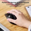 ELECOM EX-G Trackball Mouse, 2.4GHz USB Wireless, Ergonomic Design, Thumb Control, Smooth Roller Ball, Optical Tracking, 6 Programmable Buttons, Tilt Scroll, Computer Mice for Laptop PC, Windows & Mac. 