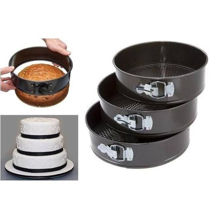 Cake pan Cakepan Cake Baking Tool Round Shape Cake Lockable Non