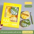 r Set Powdearshmastic M Sponge Eland Maksh Rouer BruAir Cu1/3Pcs Soft shion Puff Concealeup Blender llow Cosmetic Foundation. 