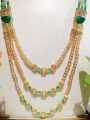 Multi-Layer Beaded Necklace for Women | Long Mala | Traditional Party & Festive Jewelry. 