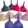 FairyShop Ladies D-Cup Size Padded Bra Large Cup Bra for Women - D3G. 