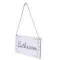 OUMERY Please Remove Your Shoes! Thank You! Take Your Shoes Sign & Bathroom - Wooden Home Decor Door Sign / Plaque. 