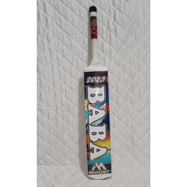 Baba Tape Ball Cricket Bat - Rawalakot Wood -  Full Cane - Original from Baba Sports