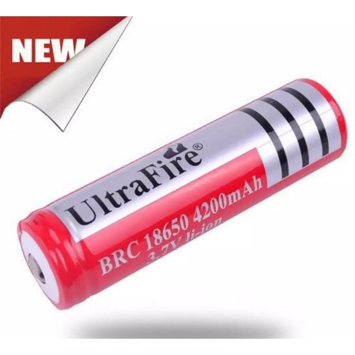 Rechargeable Cell Batteries 3.7v 5800 mah Cell 18650 UltraFire