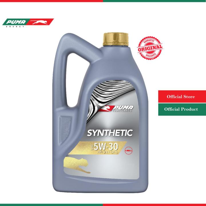 Puma Motor Oil (Synthetic) | SAE 5W-30 | Fully Synthetic | Petrol Engine Oil  | 3L