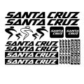 Car Sticker Compatible for Santa Cruz Vinyl Decal Kit for Bicycle Bike Bicycle Mtb Mount Bike Decoration Decal ,30cm. 