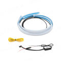 2Pcs RGB Flowing DRL LED Strip Turn Signal Lamp APP Remote RGB relaxFlexible LED Daytime Running Lights For Car Headlight Waterproof. 
