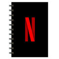 Netflix Spiral Notebook Cover. 