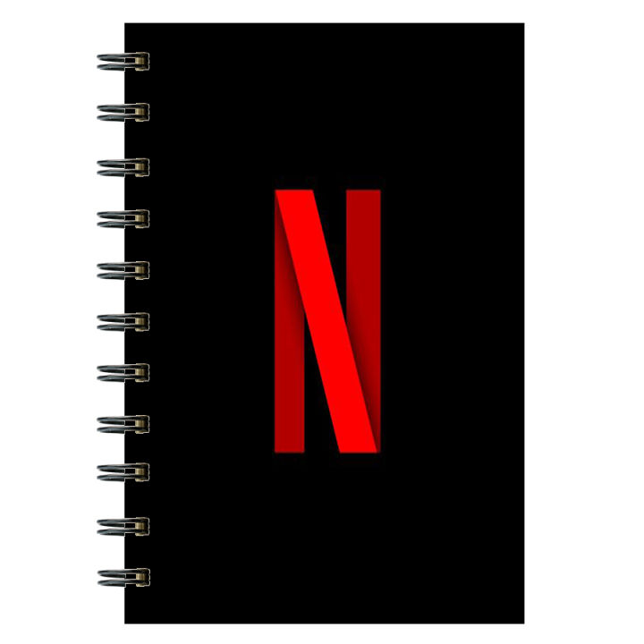 Netflix Spiral Notebook Cover