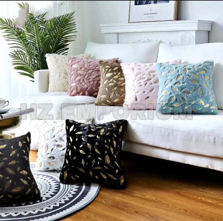 Super Soft Square Faux Throw Pillow Covers Sofa Cushion Covers Pillow