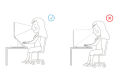 Laptop Stand with Phone Holder  Adjustable Mounts Stand For Laptop PC Tablet. 