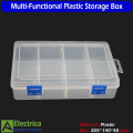 G200 F200 Multi-Functional Plastic Tool Box – Durable Organizer with Adjustable Compartments for Tools, Stationery, and Electronic Parts by Electrica. 