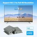 HDMI 60M KVM Extender HDMI USB extender over cat5e/6 1080P 4K USB HDMI KVM extender splitter with HDMI loop for mouse keyboard. 