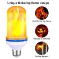 Led Dynamic Flame Effect Flickering Fire Bulb. 