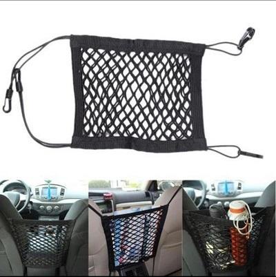 Car Organizer Seat Back Storage Elastic Car Mesh Net Bag