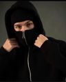 Balaclava Ninja Premum Zipper Fleece Full Sleeves Pull Over Hoodie For Men & Boys. 