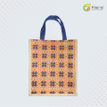 Jute Premium Bag, Shopping Bag, (14"x4"x12"), Durable Handle, Laminated Interior, Reusable Bag, Generous Capacity I Flaire. 