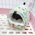 Squirrel Nest Cartoon Pattern Keep Warmth Soft Texture Small Animal Hamster Squirrel Nest House Pet Product. 