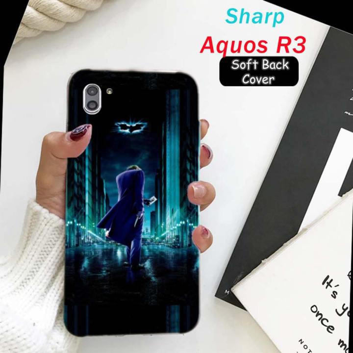 Sharp Aquos R3 Cover Case The Joker - Soft Case Cover