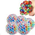 Pack of 2 : Magic Color Changeable Grape Glitter Mesh Mash Squish Ball Stress Release Playing Toy. 
