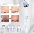 Derma Suction Blackhead Removal Machine | 4 in 1 Black Head Remover Machine - Acne Pore Cleaner Vacuum Suction Tool - Blackhead Removal On Nose Sucking Equipment. 
