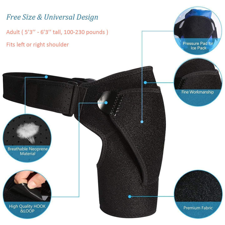 Adjustable%20Left/Right%20Shoulder%20Support%20Bandage%20Protector%20Brace%20Joint%20Pain%20Injury%20Shoulder%20Strap%20Guard%20Strap%20Wrap%20Belt%20-%20Image%203