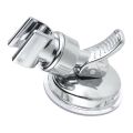 Shower Head Holder Suction Cup Universal Adjustable Spraying Heads Holders-silver. 