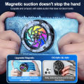 AL11 Mobile Phone Semiconductor 10W Fast Cooling Fan Radiator Magnetic Type-C System Cool Heat Sink DC5V/2A Game Cooler For IOS. 