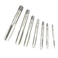 8 in 1 Tap Tool Set Thread Metric Machine Hand Screw Thread Plug Taps Set. 