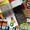 8 Pieces Velcro Cable Tie Organizer Set - Nylon Releasable Cable Ties - Self Adhesive Fastener Tape -  Nylon Cable Tie Zip Tie - Velcro Tape Cable Organizer Holder - Wire Holder. 