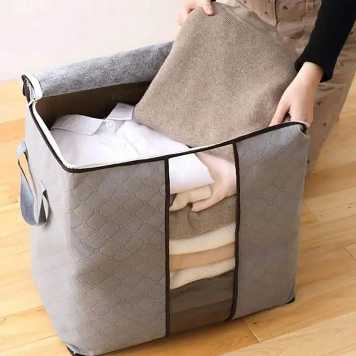 PACK%20OF%202%20-%20LARGE%20Storage%20Bags%20Organizers%20Portable%20Bamboo%20Clothes%20Blanket%20Large%20Folding%20Bag%20-%20Image%205