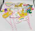 UNICORN BIRTHDAY PARTY PHOTO BOOTH PROP. 