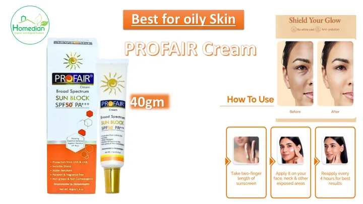 PROFAIR%20CREAM%20SUNSCREEN%20SPF%2050%20PA+++%20%7C%20Invisible,%20Water-Resistant,%20Non-Greasy%20&%20Non-Comedogenic%20Formula%20%7C%20Dermatologist%20Recommended%20for%20All%20Skin%20Types!%20-%20Image%202