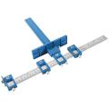 Cabinet Hardware Fixture Tool-Adjustable Punch Positioner Drill Bit Template Guide, Wooden Drilling Pin Guide. 