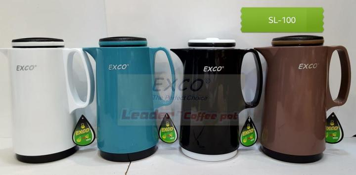 Exco 1 Litre Tea Coffee Drinks Vacuum Flask Thermos