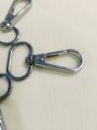 6, 12 pcs 39mm Swivel Snap Hook Lobster Clasp 45mm Lock Buckle for Keychains, Purses, Bags, Belts, and DIY Crafting Accessories - Durable Metal Clip for Jewelry Making | Sturdy Metal Clasp with 360-Degree Rotation. 